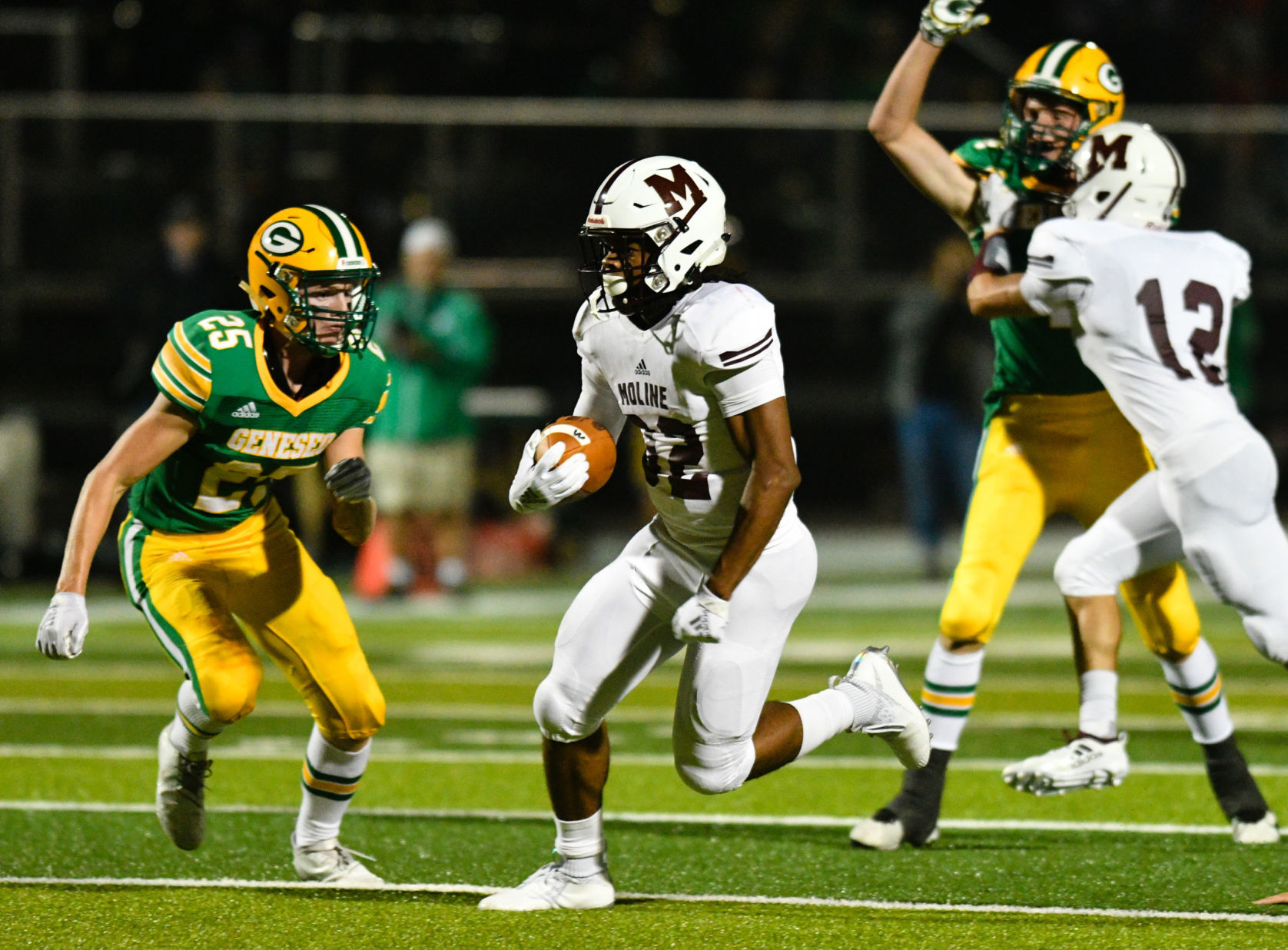 Prep Football: Moline at Geneseo